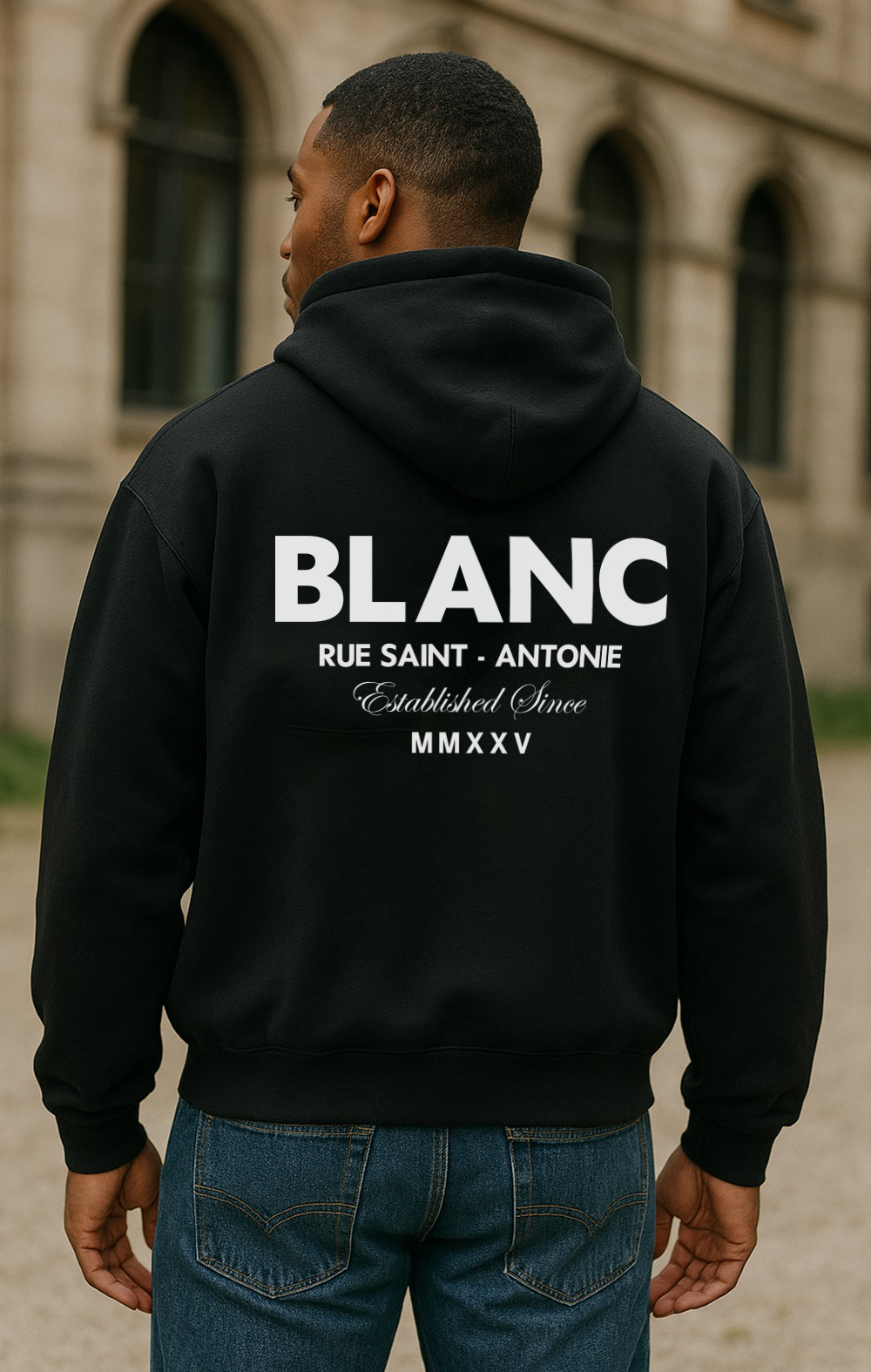 Saint Antonie - Black Hoodie