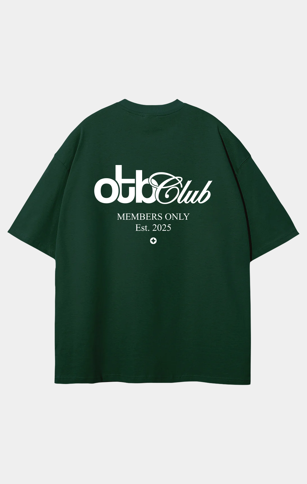 OTB Club Oversized Green T-Shirt