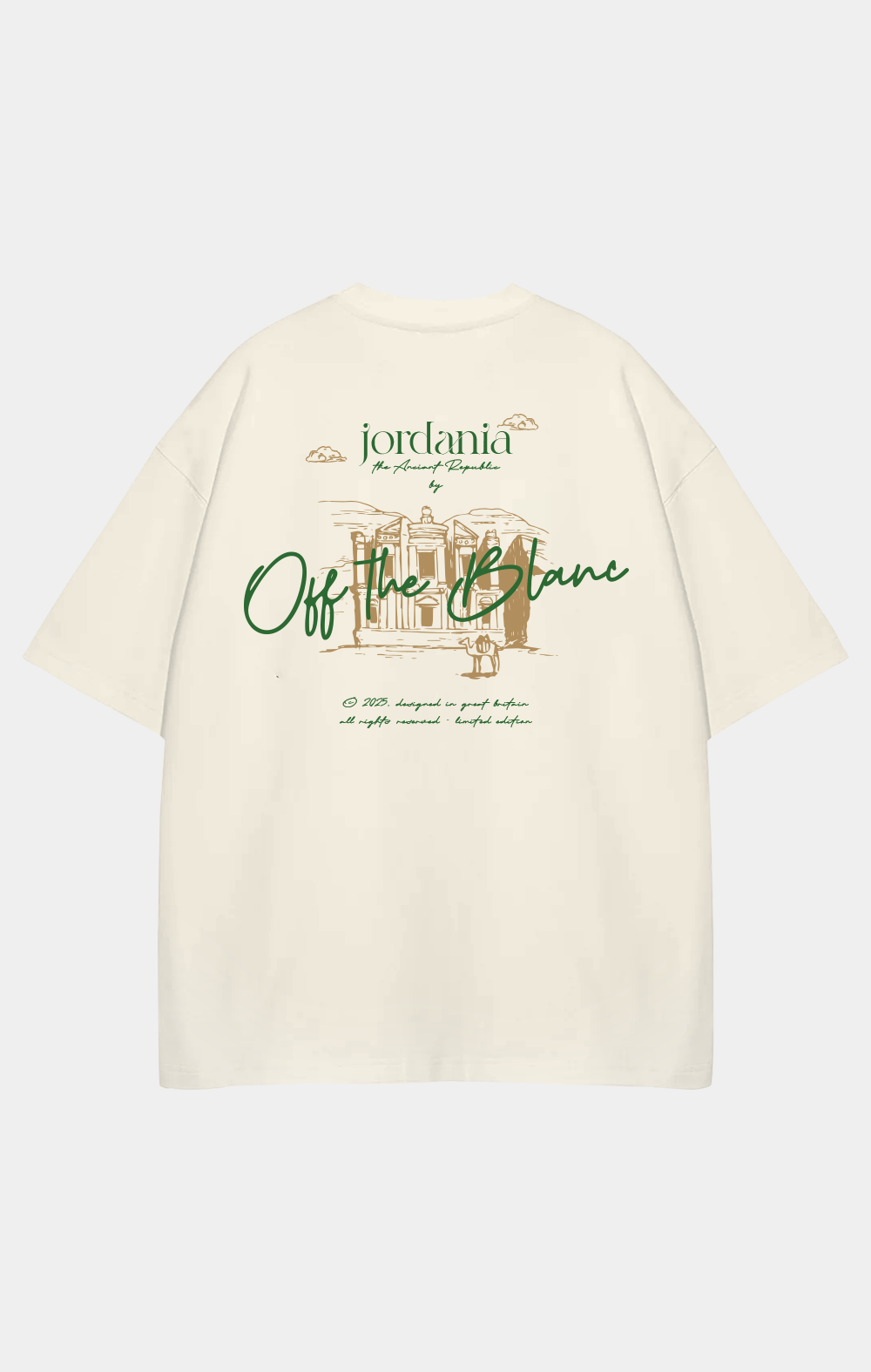 Jordania - off the blanc T-shirt